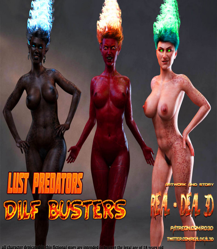 Real-Deal 3D - Lust Predators: Dilf Busters 3D Porn Comic
