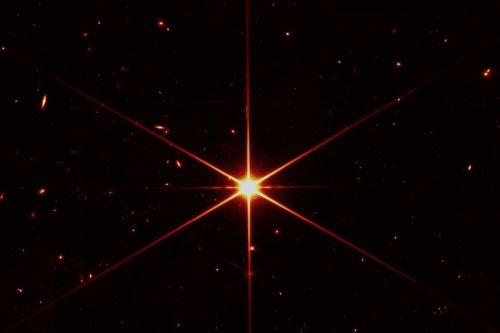 Снимок телескопа JWST