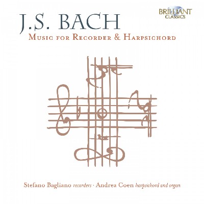Johann Sebastian Bach - J S  Bach  Music for Recorder & Harpsichord
