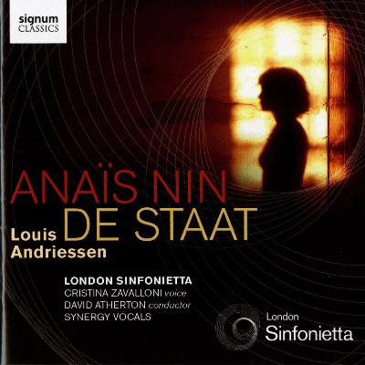 Louis Andriessen - Andriessen Anaïs Nin - De Staat Louis Andriessen - Andriessen Anaïs Nin - De Staat