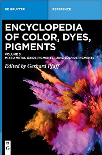 Encyclopedia of Color, Dyes, Pigments Mixed Metal Oxide Pigments - Zinc Sulfide Pigments, Vol 3