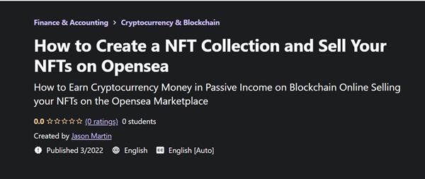 How to Create a NFT Collection and Sell Your NFTs on Opensea