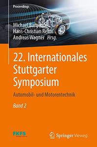 22. Internationales Stuttgarter Symposium Automobil- und Motorentechnik