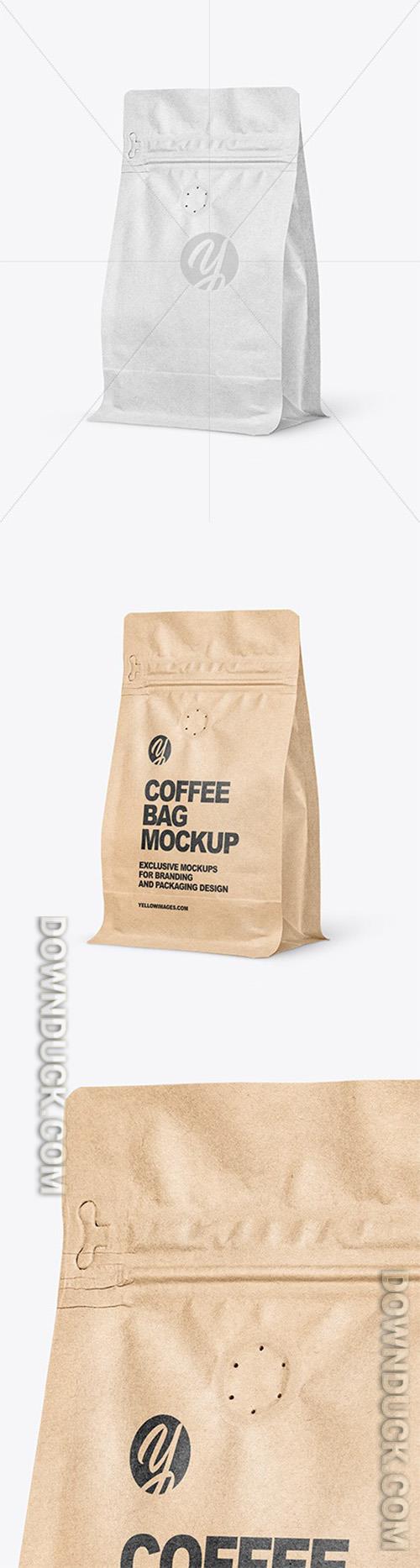 Kraft Paper Coffee Bag Mockup 88830 Kraft Paper Coffee Bag Mockup 88830