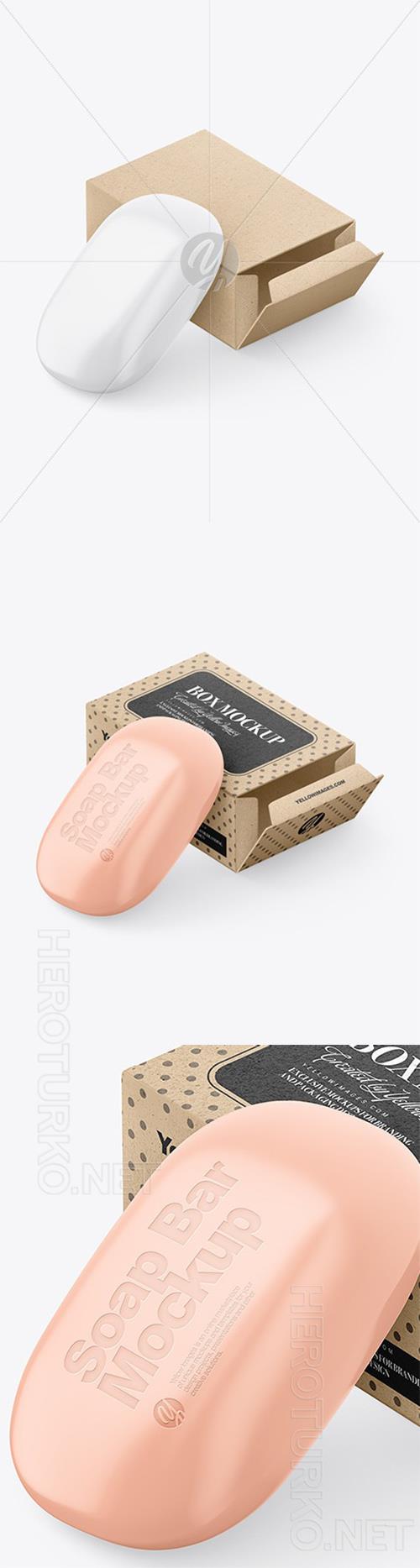 Kraft Paper Soap Box Mockup 93669 