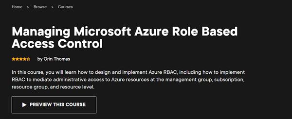 Managing Microsoft Azure Role Based Access Control