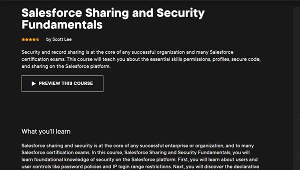 Salesforce Sharing and Security Fundamentals with Scott Lee