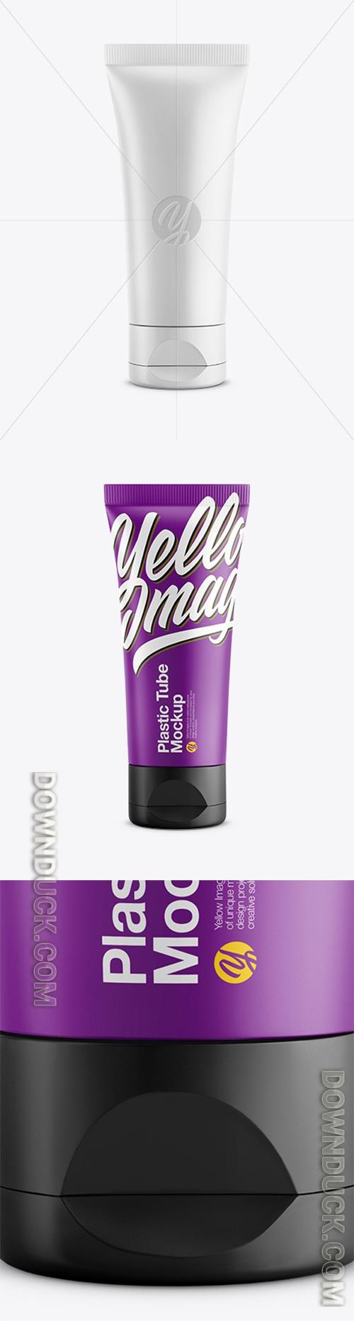 Matte Cosmetic Plastic Tube Mockup 37238 