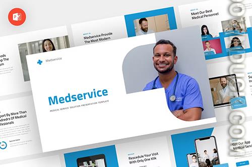 Medservice - Medical Powerpoint, Keynote and Google Slides Template