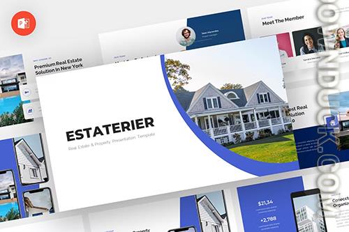 Estaterier - Real Estate Powerpoint, Keynote and Google Slides Template