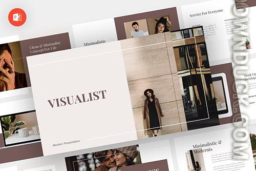 Visualist - Minimalis Powerpoint, Keynote and Google Slides Template Visualist - Minimalis Powerpoint, Keynote and Google Slides Template