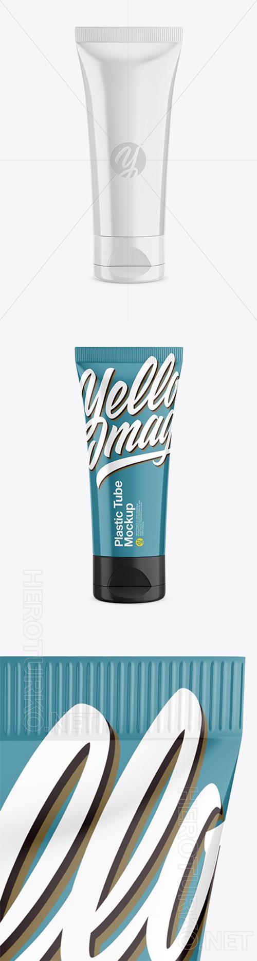 Glossy Cosmetic Plastic Tube Mockup 37239 