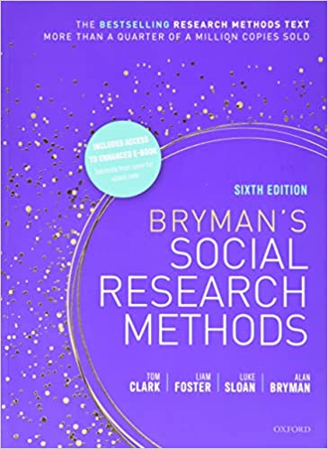 Bryman's Social Research Methods, 6th Edition