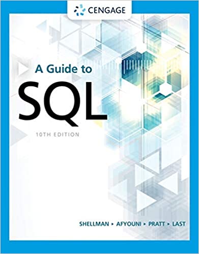 A Guide to SQL (MindTap Course List), 10th Edition