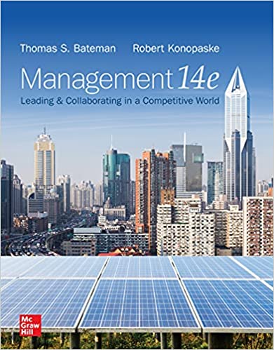 Management Leading & Collaborating in a Competitive World, 14th Edition