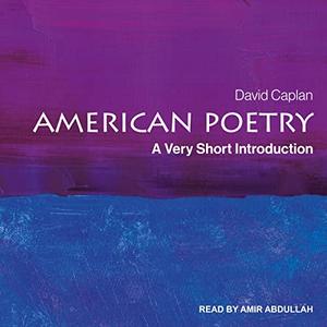 American Poetry A Very Short Introduction [Audiobook]