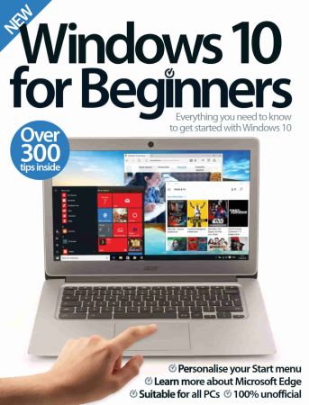 Windows 10 For Beginners - 8th Edition, 2017