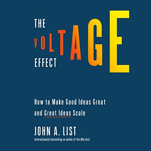 The Voltage Effect How to Make Good Ideas Great and Great Ideas Scale [Audiobook]
