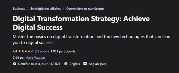 Digital Transformation Strategy - Achieve Digital Success