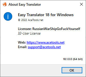 Portable Easy Translator 18.1.0.0