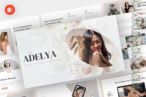 Adelya - Beauty and Spa Powerpoint, Keynote and Google Slides Template