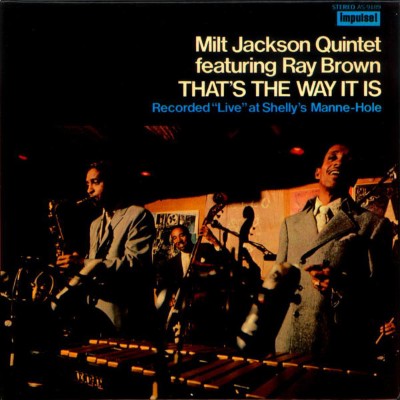 Milt Jackson - That's The Way It Is (1969) [16B-44 1kHz]