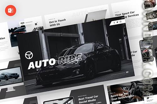 Autoride - Automotive Powerpoint, Keynote and Google Slides Template