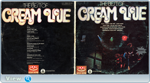 Cream – The Best Of Cream Live. Recorded 1972 (1975)