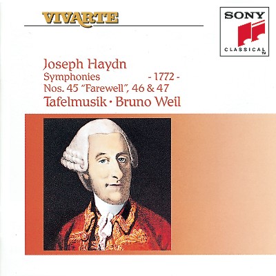 Joseph Haydn - Haydn  Symphonies Hob  I  45, 46 & 47