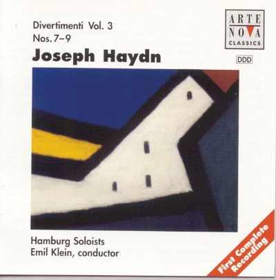 Joseph Haydn - Haydn  Divertimenti Vol  3