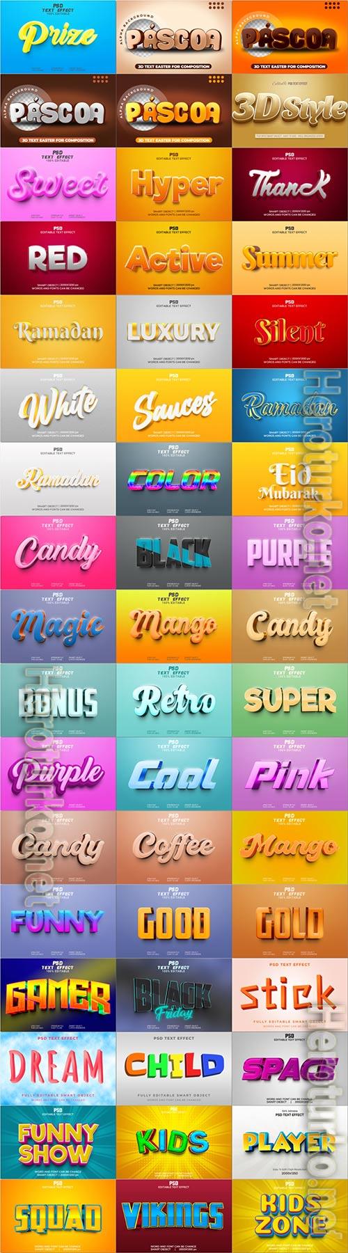 Psd text effect set vol 402