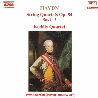 Joseph Haydn - Haydn  String Quartets Op  54, Nos  1- 3