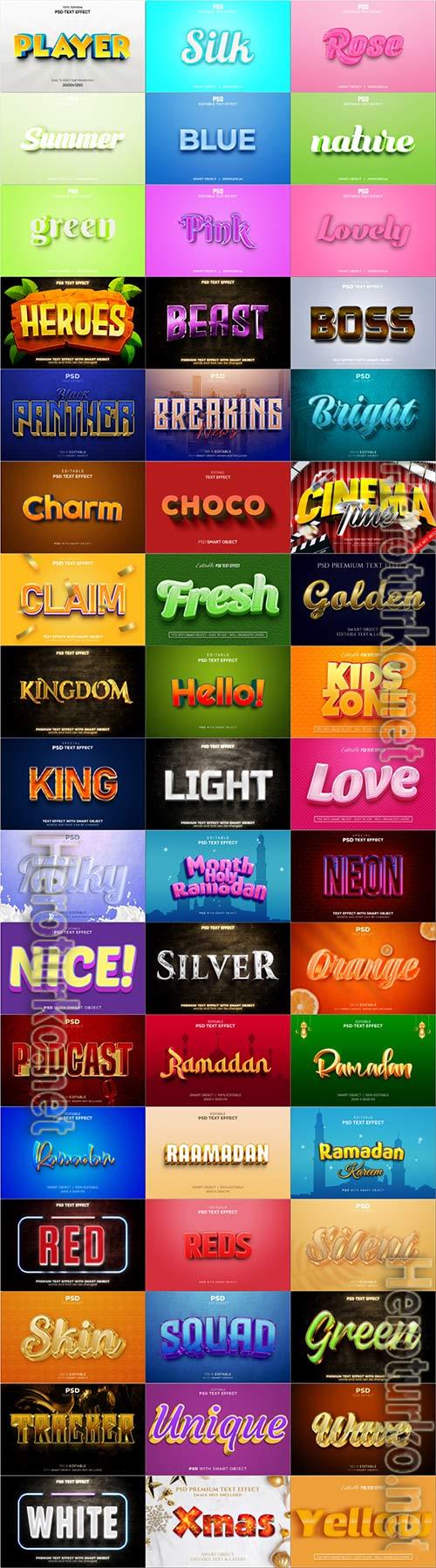 Psd text effect set vol 406