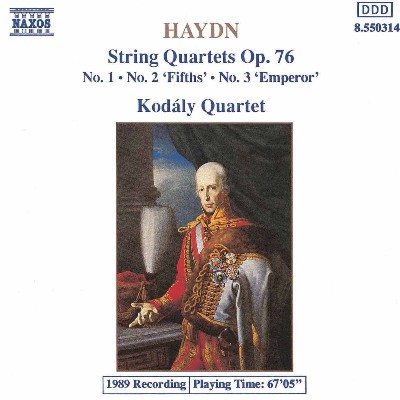 Joseph Haydn - Haydn  String Quartets Op  76, Nos  1-3