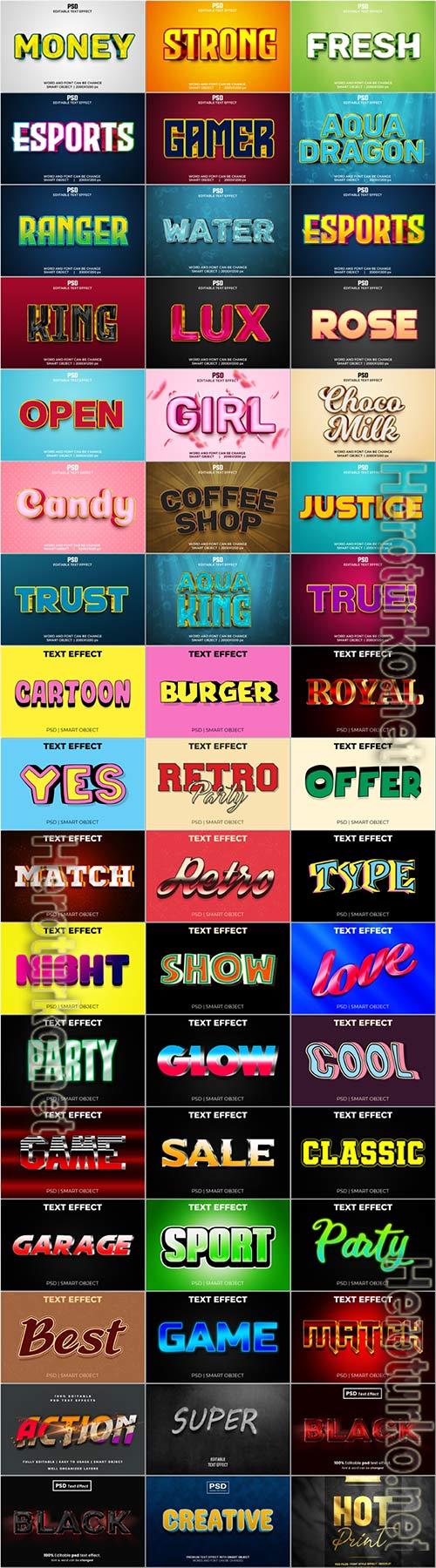 Psd text effect set vol 403