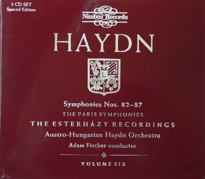 Joseph Haydn - Haydn, F J   Symphonies, Vol  6 - Nos  82-87