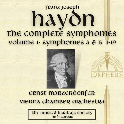 Joseph Haydn - Haydn  The Complete Symphonies, Volume 1 (Symphonies a & B, 1-19)