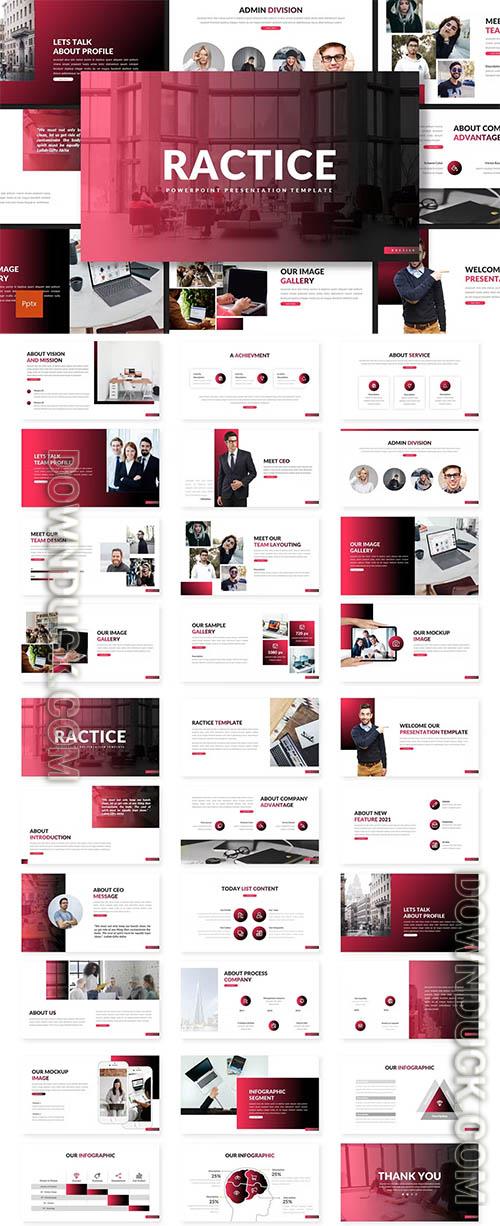 Ractice - Business Powerpoint, Keynote and Google Slides Template Ractice - Business Powerpoint, Keynote and Google Slides Template