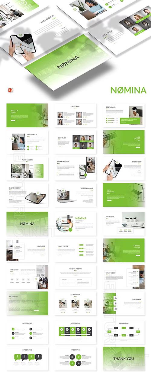 Nomina - Business Powerpoint, Keynote and Google Slides Template 