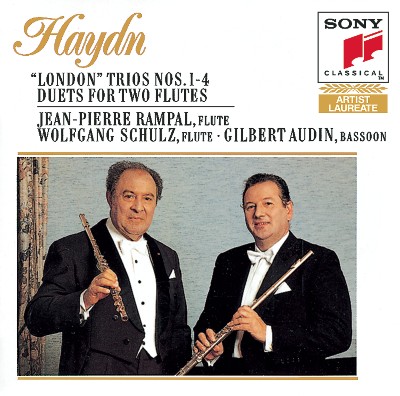 Joseph Haydn - Haydn   London  Trios Nos  1-4, Hob  IV  1-4; Duets for Two Flutes