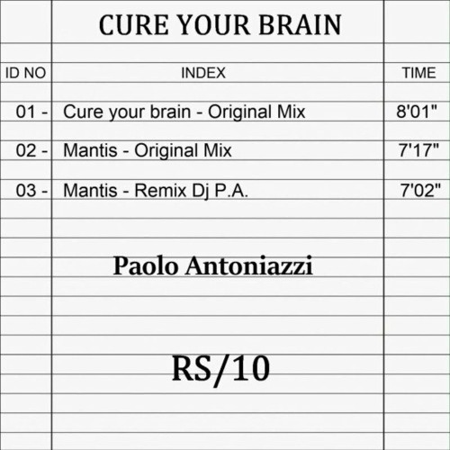 VA - Paolo Antoniazzi - Cure Your Brain (2022) (MP3)