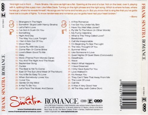 Frank Sinatra - Romance (2002) 2CD  Lossless