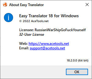 Portable Easy Translator 18.2.0.0