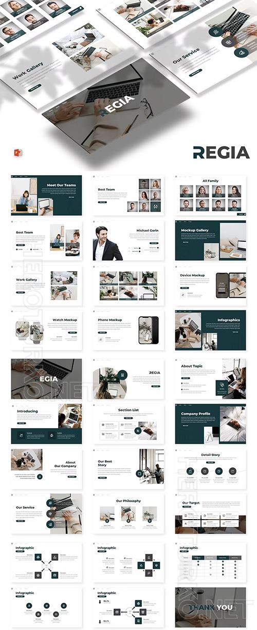 Regia - Business Powerpoint, Keynote and Google Slides Template 