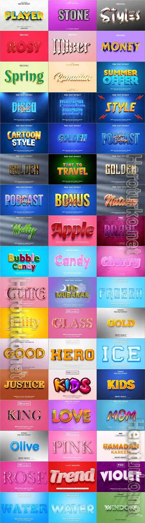 Psd text effect set vol 405