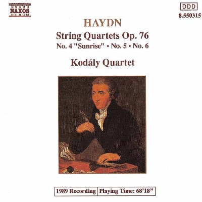 Joseph Haydn - Haydn  String Quartets Op  76, Nos  4 - 6