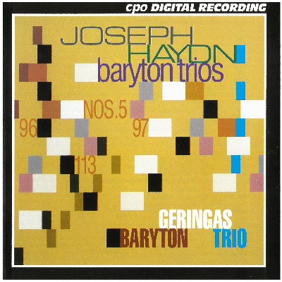 Joseph Haydn - Haydn  Baryton Trios Nos  5, 96, 97 & 113