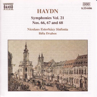 Joseph Haydn - Haydn  Symphonies, Vol  21 (Nos  66, 67, 68)
