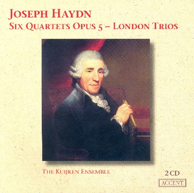 Joseph Haydn - Haydn, F J   Flute Quartets, Op  5   London Trios