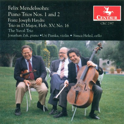 Joseph Haydn - Mendelssohn, Felix  Piano Trios Nos  1 and 2   Haydn, F J   Keyboard Trio No  16
